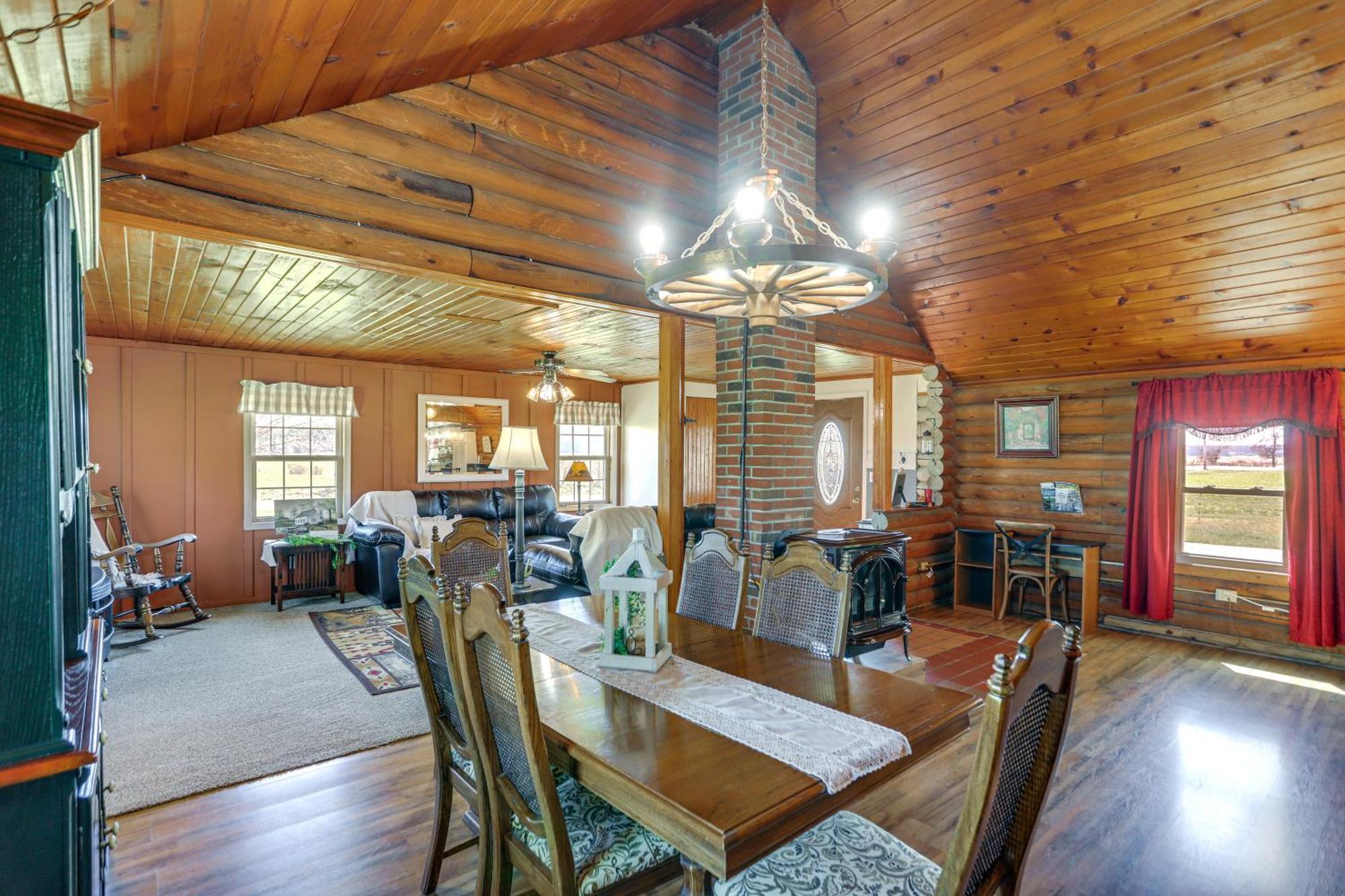 Quiet Shiloh Retreat With Spacious Yard And Fireplace! Екстер'єр фото