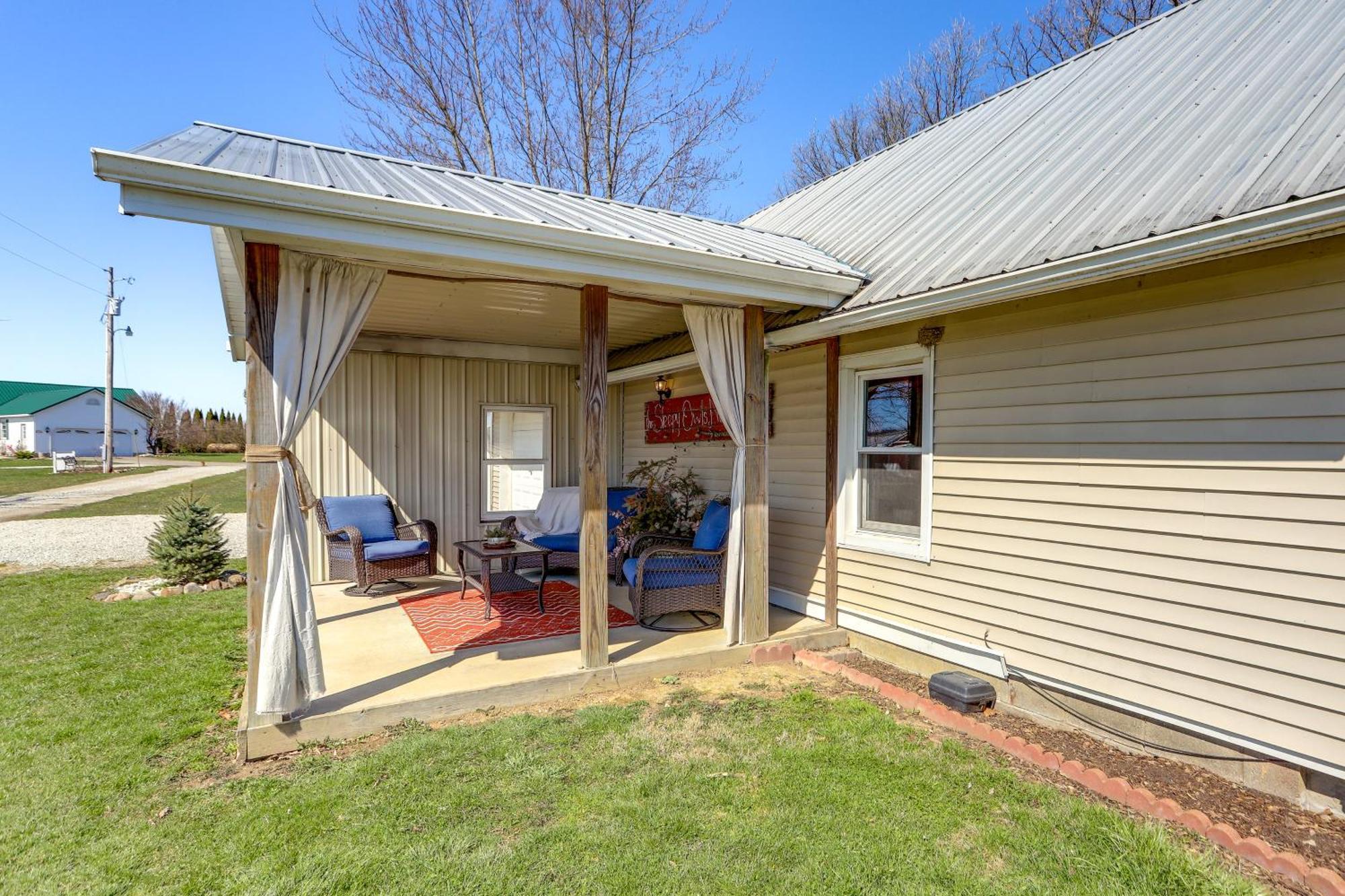 Quiet Shiloh Retreat With Spacious Yard And Fireplace! Екстер'єр фото